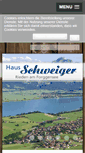 Mobile Screenshot of haus-schweiger.de